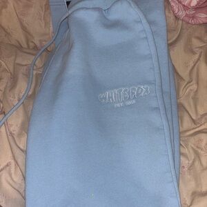 White Fox Boutique Light Blue Sweatpants
